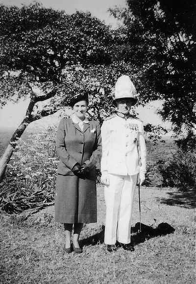 His Excellency Sir Gilbert and Lady Rennie, 1951