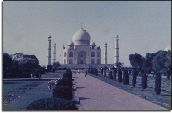 The Taj Mahal in Agra, India