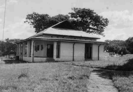 Boma at Mwinilunga ca 1950