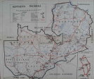 Map of Northern Rhodesia.